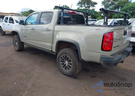 2022 Chevrolet Colorado 4Wd Short Box Zr2 z USA, uszkodzony, nr VIN 1GCGTEEN8N1130794